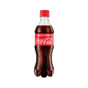 COCA-COLA en botella plastica de 591 ml