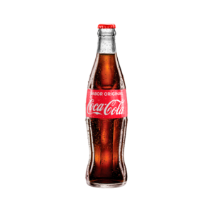 COCA-COLA en botella de vidrio de 350 ml