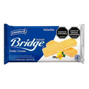 Galleta Wafer Bridge Vainilla 151 G