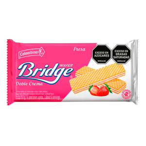 Galleta Wafer Bridge Fresa Doble Crema 151 G