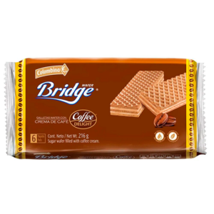 Galleta Bridge Coffee Delight 216 G