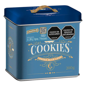 Galleta Colombina Navideña Lata 200 g