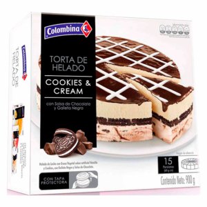 Helado Colombina Cookies & Cream 900 G