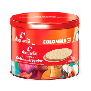 Arequipe Alquería 220 G + 12 Galletas De Obleas