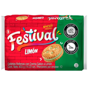 Galleta Festival Limón 403 G
