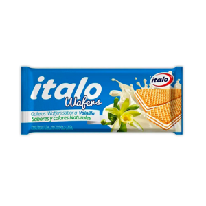 Galleta Waffer Italo Vainilla 117 G