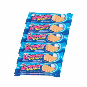 Galleta Italo Hiper Wafers Lonch Vainilla 156 G X12 Unds