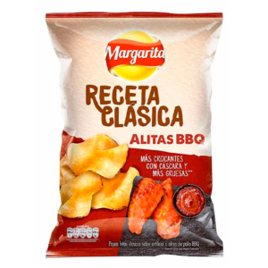 Papa Margarita Receta Clásica Alitas BBQ 120 G