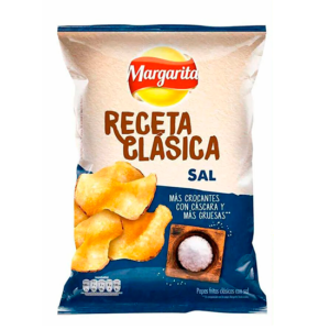 Papa Margarita Receta Clásica Sal 120 G