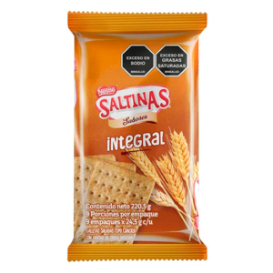 SALTINAS® Integrales 9 Unds X 220,5g
