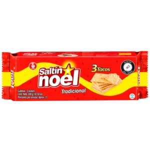 Saltín Noel Rojo Taco 300 G X3 Unds