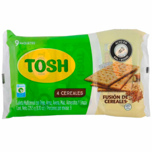 Galleta Tosh Fusion Cereal Fit 229g
