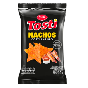 Tosti Nachos Costillas BBQ 160 G